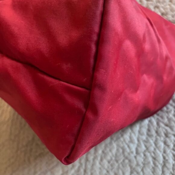 Longchamp Le Pliage Original Medium Nylon Tote Bag Red - Picture 6 of 8